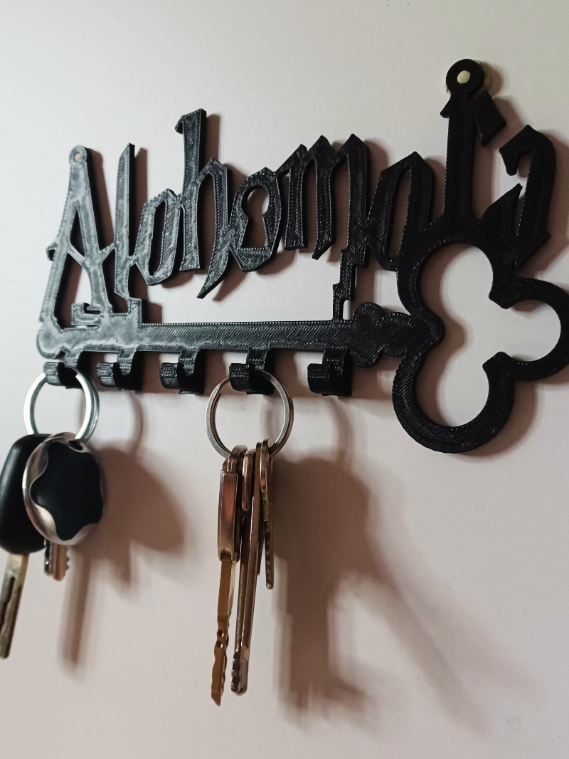 Idée cadeau original un porte-clés Alohomora 
